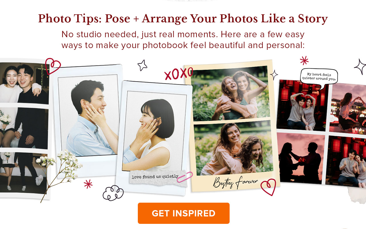 Photo Tips to Pose and Arrange Your Photos Like a Story